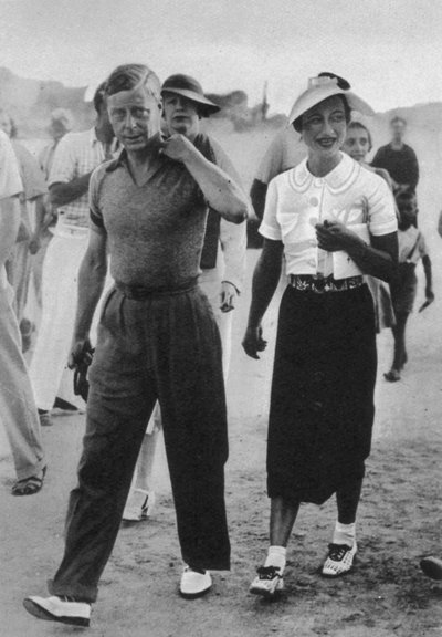 Prinz Edward und Wallis Warfield Simpson, der Herzog und die Herzogin von Windsor, 1936 von English Photographer
